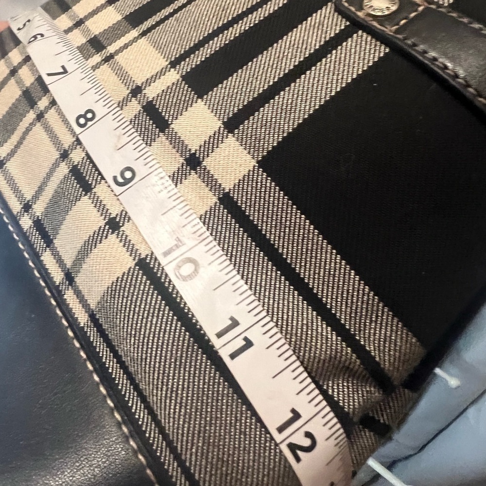 Tommy Hilfiger Vintage Black & White Plaid Shoulder Bag | Classic Y2K - Picture 10 of 12
